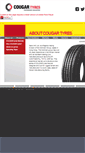 Mobile Screenshot of cougartyres.com